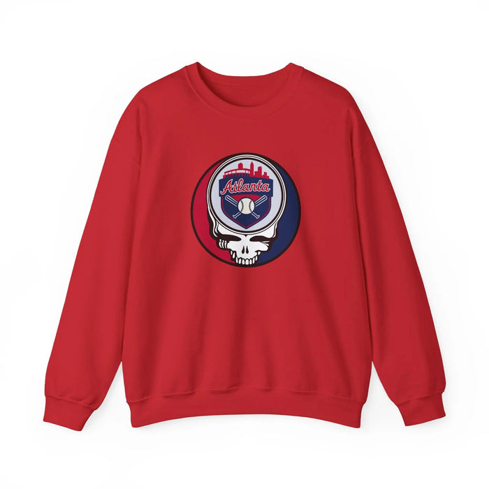 Atlanta Braves Original StealieCrewneck Sweatshirt