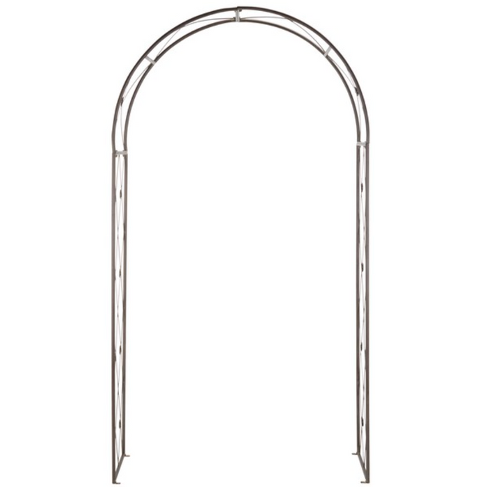Atticus Iron Archway in Rustic Brown