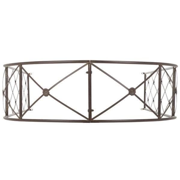 Atticus Iron Archway in Rustic Brown
