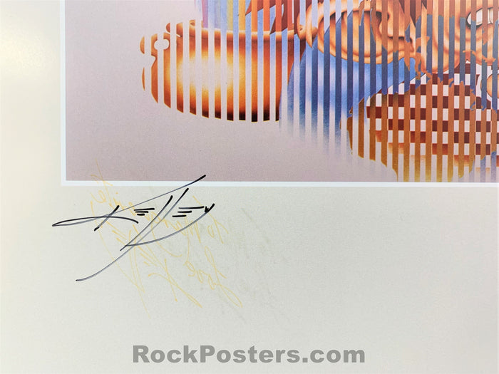 AUCTION - Alton Kelley Collection - Grateful Dead - Europe '72 - Mouse & Kelley Double Signed Poster - Near Mint