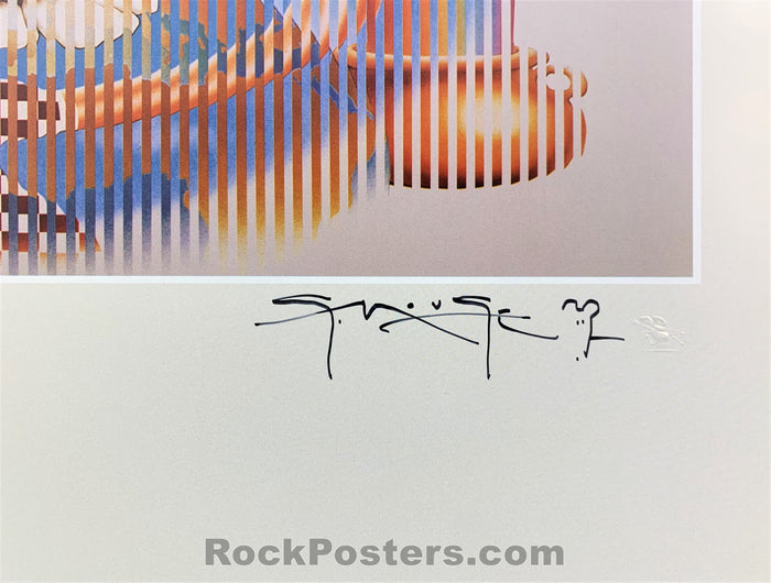 AUCTION - Alton Kelley Collection - Grateful Dead - Europe '72 - Mouse & Kelley Double Signed Poster - Near Mint