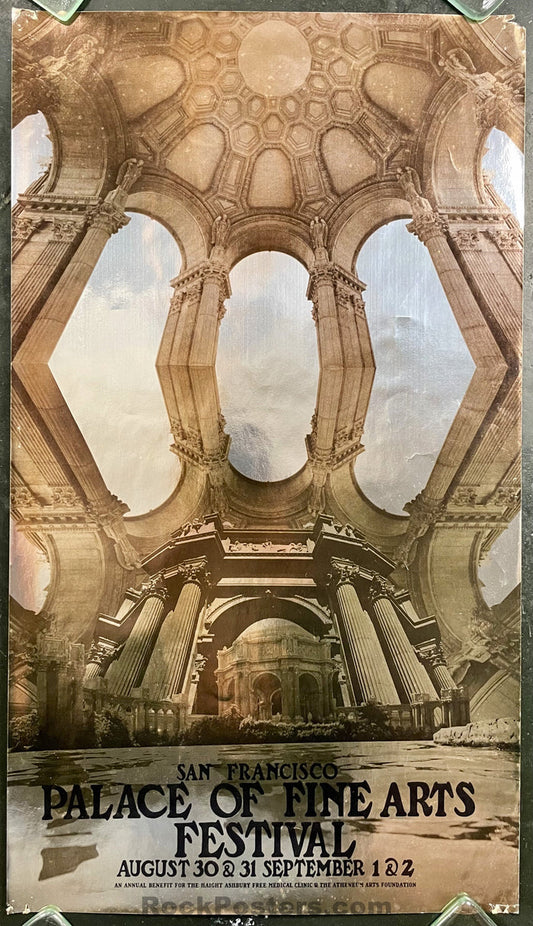 AUCTION - AOR 2.237 - Grateful Dead - 1968 Poster - Palace of Fine Arts Festival - Good - SF Rock Posters & Collectibles