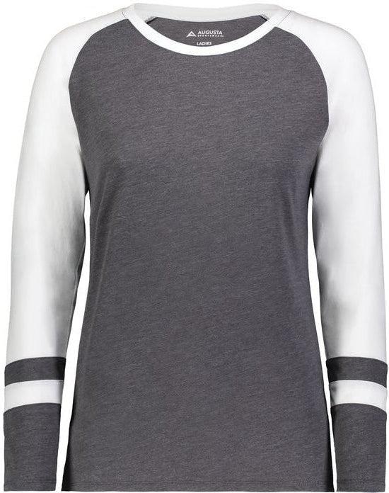 Carbon Heather/White / S