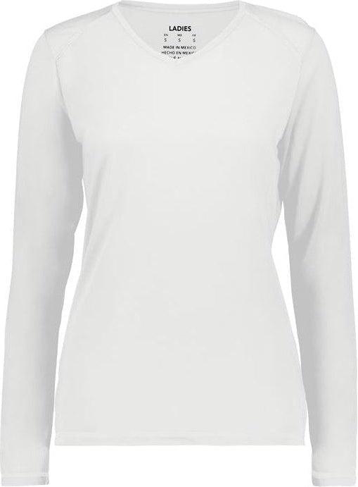 Augusta Women's Super Soft-Spun Poly Long Sleeve Tee