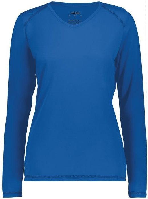 Augusta Women's Super Soft-Spun Poly Long Sleeve Tee