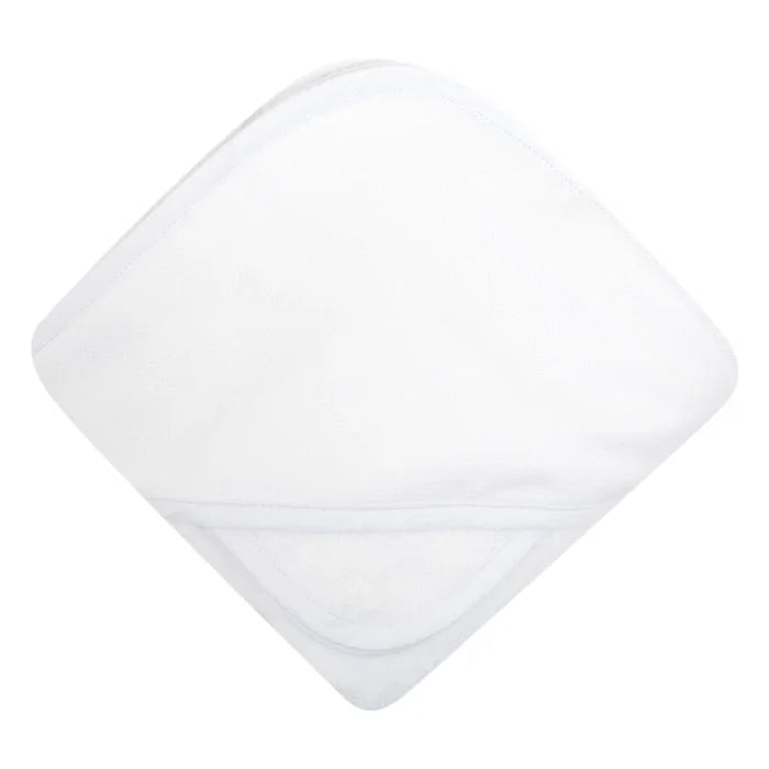 Baby Hooded Towel Set - White