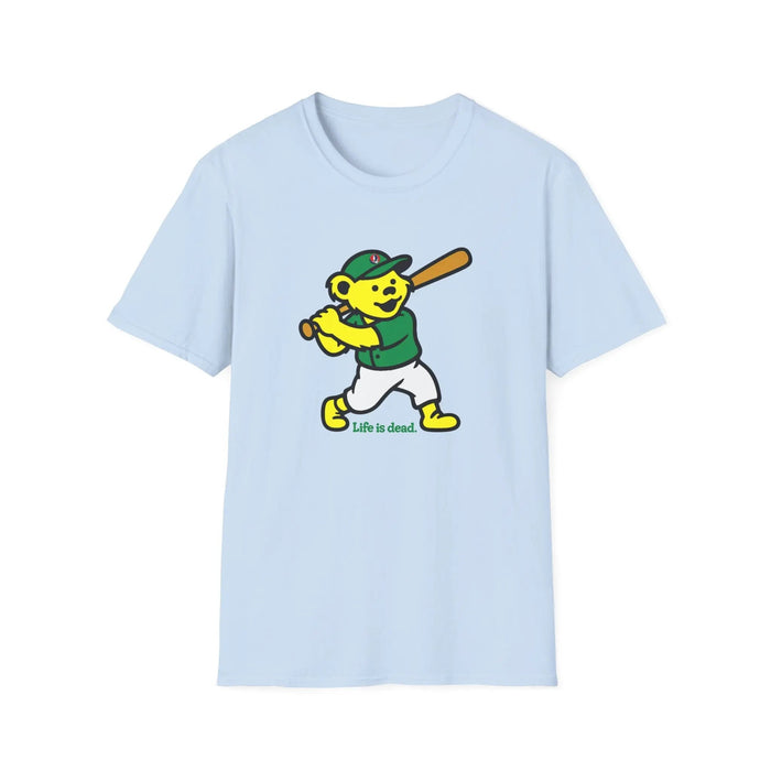 Baseball Edition Dancing Bear - Life is Dead T-Shirt