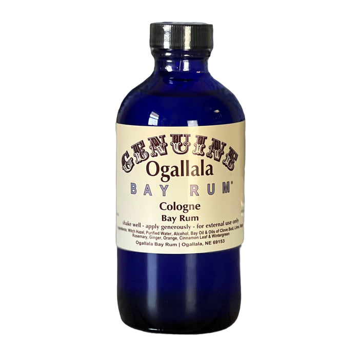 Bay Rum Scented Cologne | Multiple Sizes | Ogallala Bay Rum