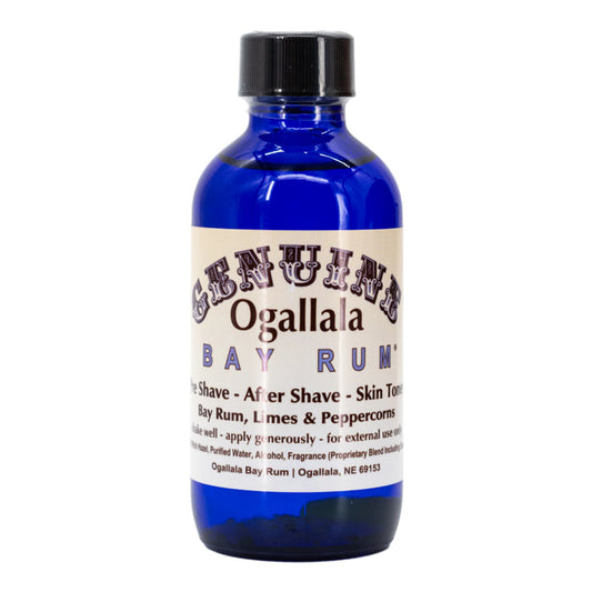 Bay Rum With Lime & Peppercorn Scented Aftershave | Multiple Sizes | Ogallala Bay Rum