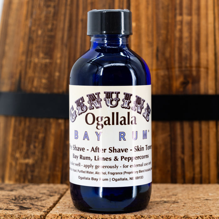 Bay Rum With Lime & Peppercorn Scented Aftershave | Multiple Sizes | Ogallala Bay Rum