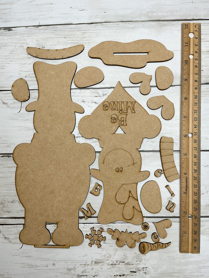 Be Mine Snowman DIY Kit