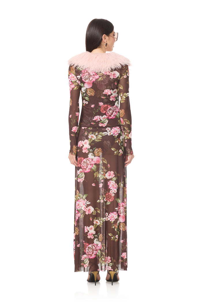 Bessie Dress - Chocolate Rose