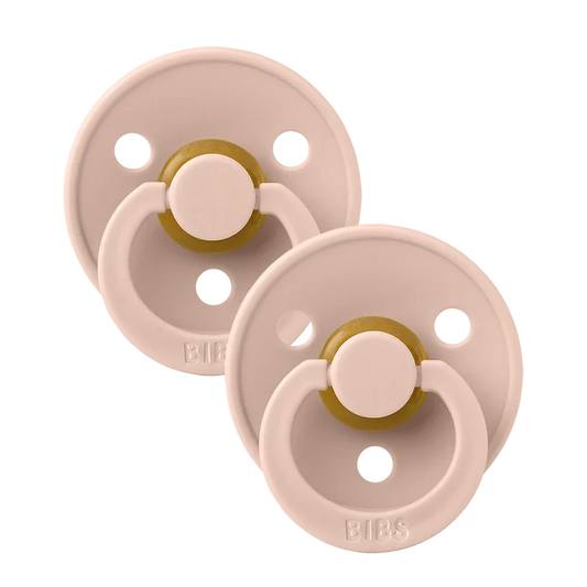 Bibs Pacifiers - 2 Pack - Blush/Blush