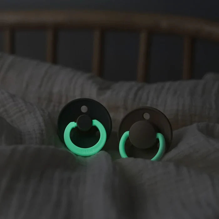 Bibs Pacifiers - 2 Pack - Glow Sage/Sage