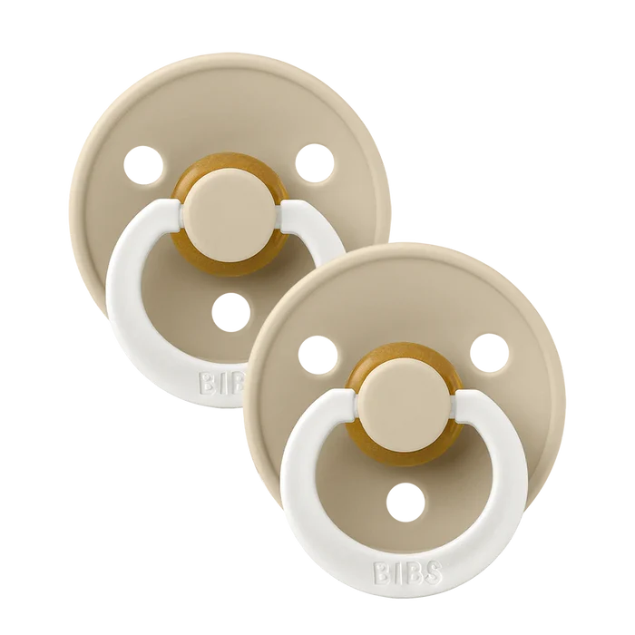 Bibs Pacifiers - 2 Pack - Glow Vanilla/Vanilla