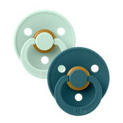 Bibs Pacifiers - 2 Pack - Nordic Mint/Forest Lake