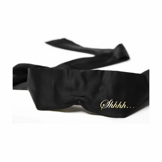 Bijoux Satin Shhh Blindfold