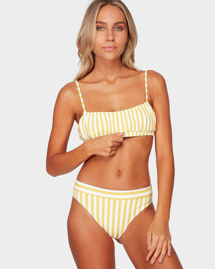 Billabong Cassy Stripe Bralette Bikini Top-Skiforce Australia