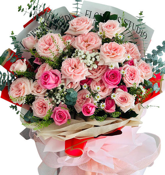 Birthday Joy for Friend Bouquet Vietnamese Flowers