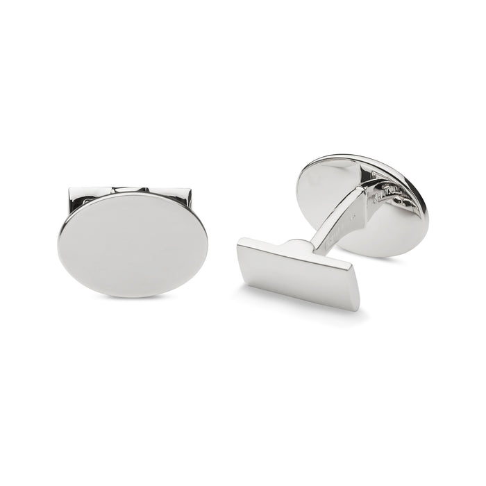 Oval / Silver Plated