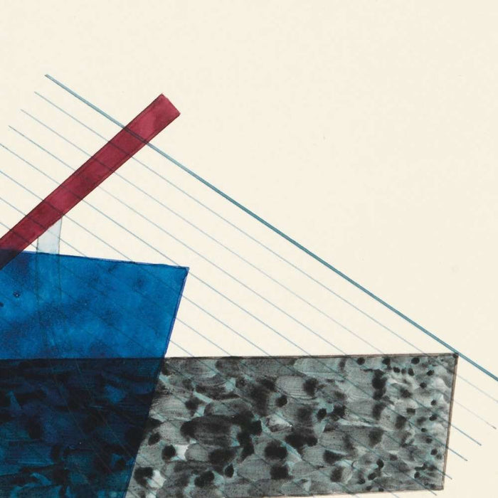 Blau in Rund und Spitz by Wassily Kandinsky, 1933