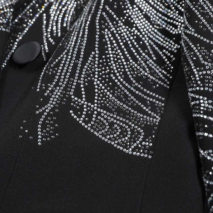 Blazer Coat for Women | Mid-Length in Classic Black & White