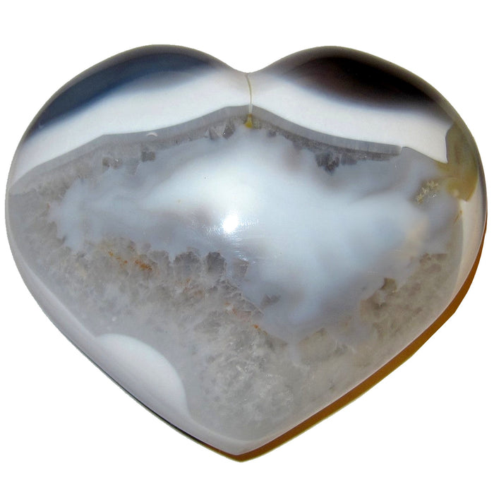 Blue Lace Agate Heart