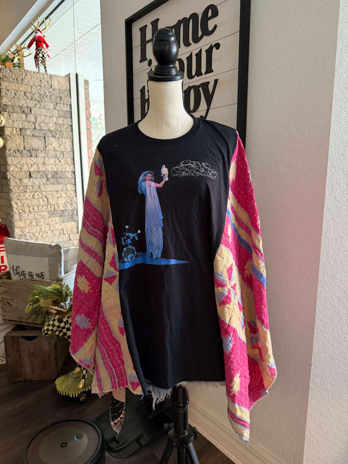 Bohemian Butterfly Top/Poncho 'Stevie Nicks' - Unleash Your Inner Rock Goddess