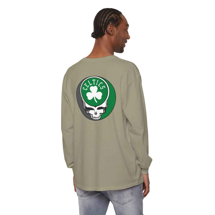 Boston Celtics Two-Sided Vineyard Collection Garment-dyed Long Sleeve