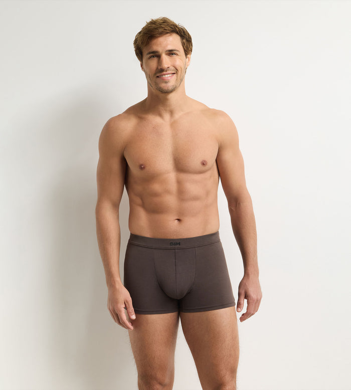 Boxer homme à ceinture élastique chocolat profond Gentleman