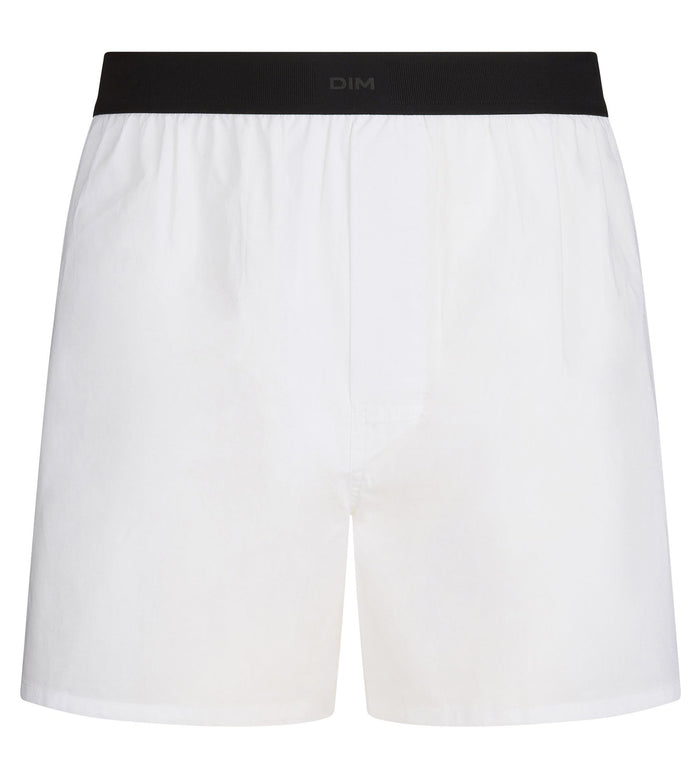Boxer homme ample blanc Signature