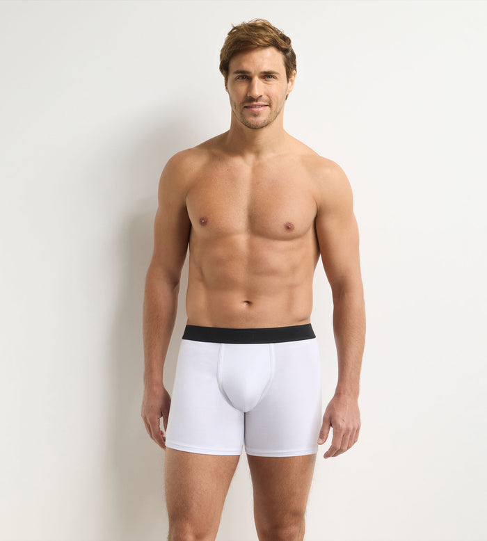 Boxer homme blanc Signature