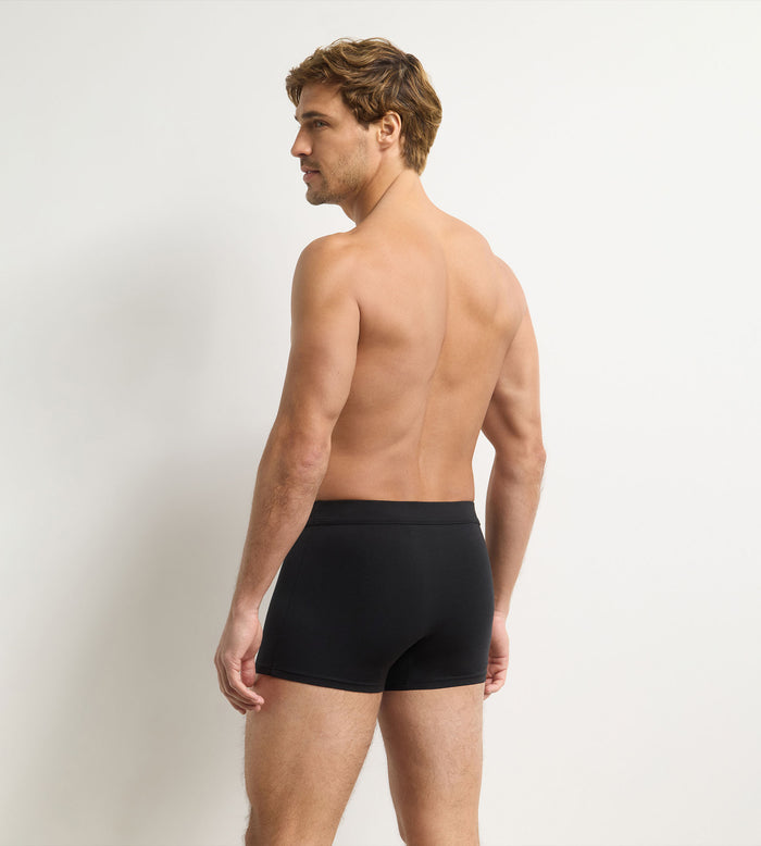 Boxer homme noir Gentleman
