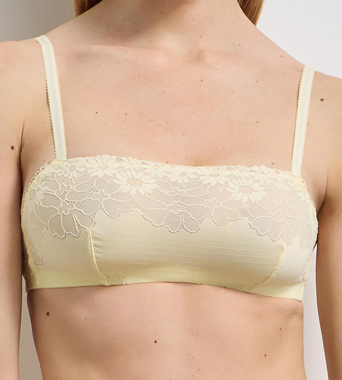 Bralette souple sans armatures vanille Slow Days Fresh Vibes