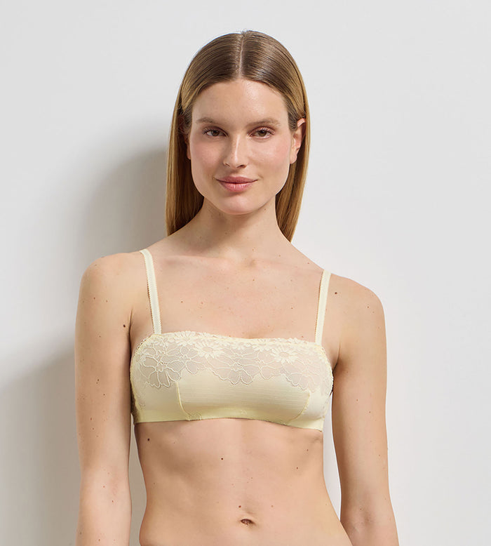Bralette souple sans armatures vanille Slow Days Fresh Vibes