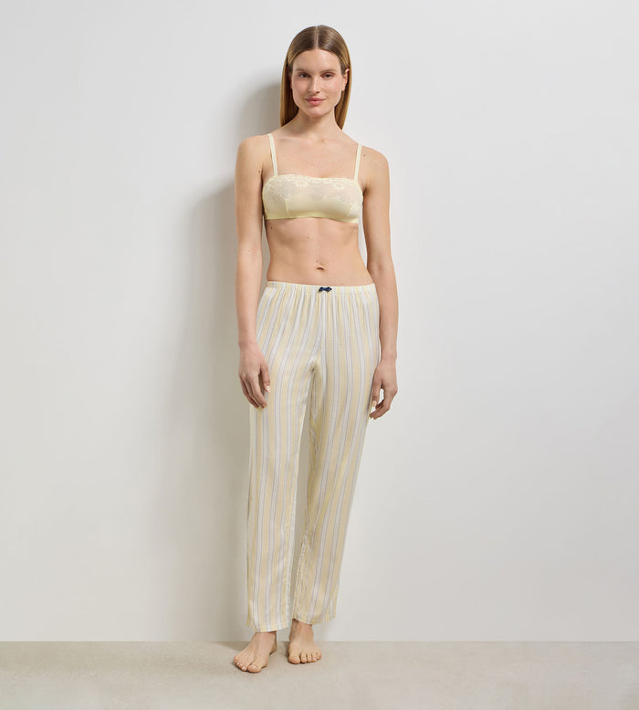Bralette souple sans armatures vanille Slow Days Fresh Vibes