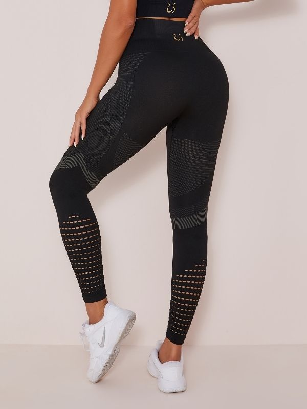 Breathable Mesh High Waist Leggings