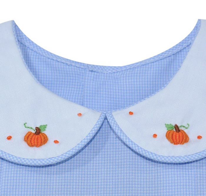 Bubble - Embroidered Pumpkin Collar