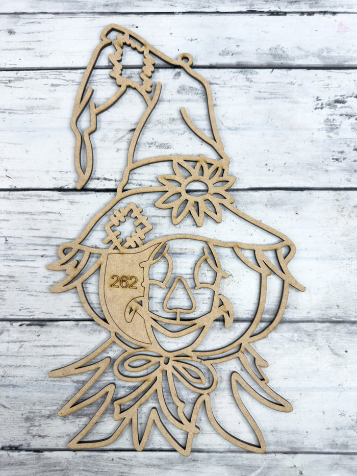 BULK Style 262 Scarecrow Laser Cut Outline Frame Blank