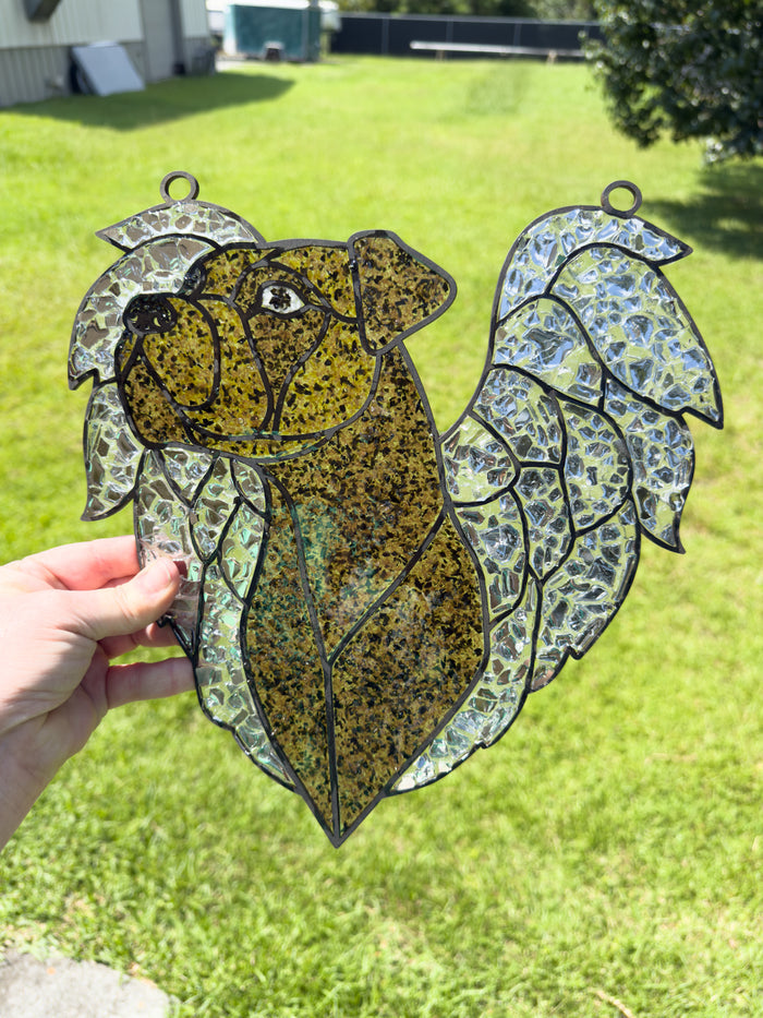 BULK Style 272 Dog Angel Laser Cut Outline Frame Blank