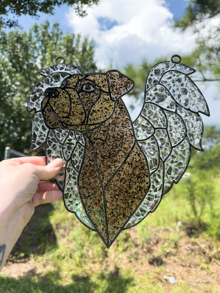 BULK Style 272 Dog Angel Laser Cut Outline Frame Blank