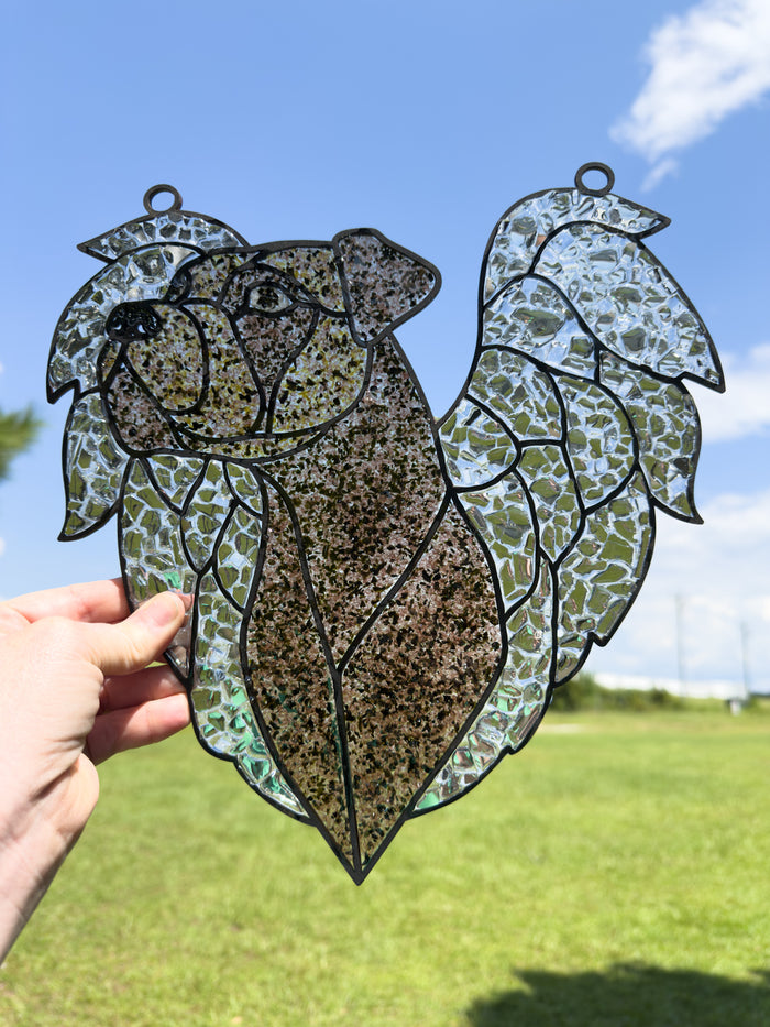 BULK Style 272 Dog Angel Laser Cut Outline Frame Blank