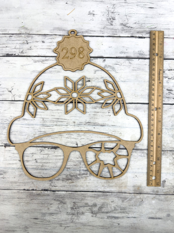 BULK Style 298 Christmas Story Inspired Laser Cut Outline Frame Blank