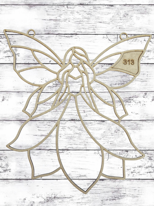 BULK Style 313 Fairy Laser Cut Outline Frame Blank
