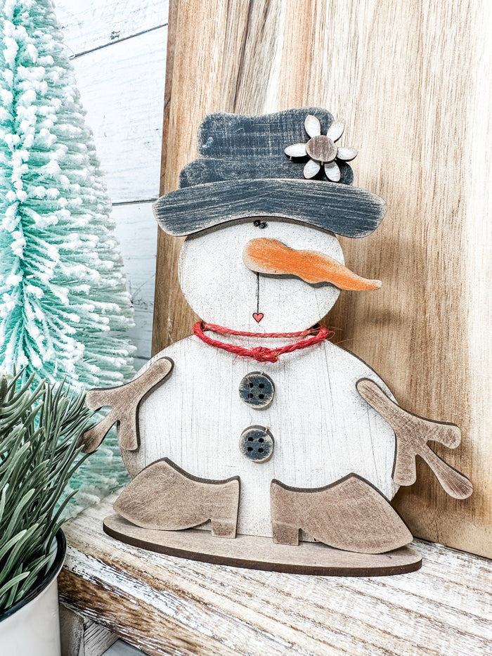 Bundle - Cute Little Snow Couple DIY Kit