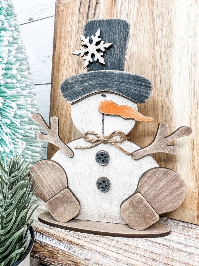 Bundle - Cute Little Snow Couple DIY Kit