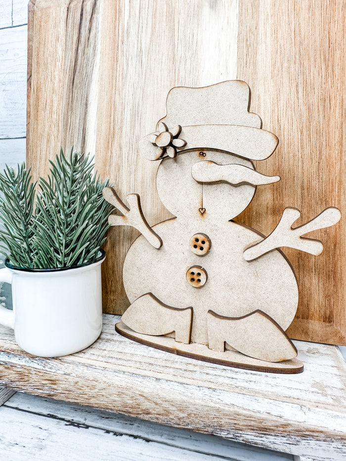 Bundle - Cute Little Snow Couple DIY Kit