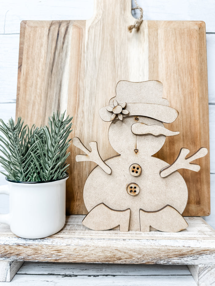 Bundle - Cute Little Snow Couple DIY Kit