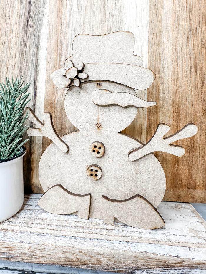 Bundle - Cute Little Snow Couple DIY Kit