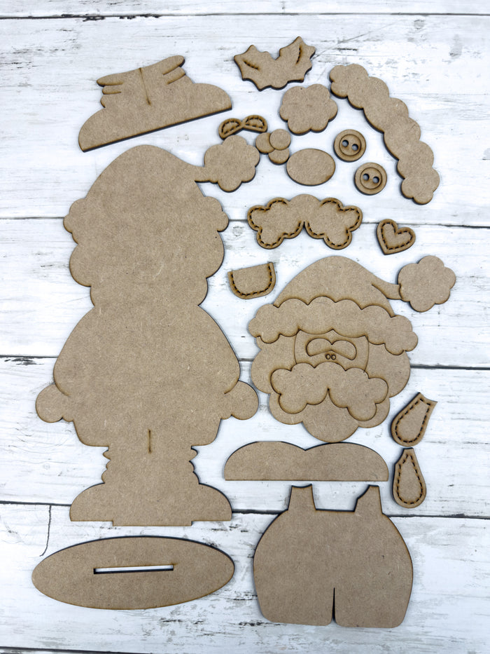 Bundle - Stitched Santa & Mrs Claus DIY Kits